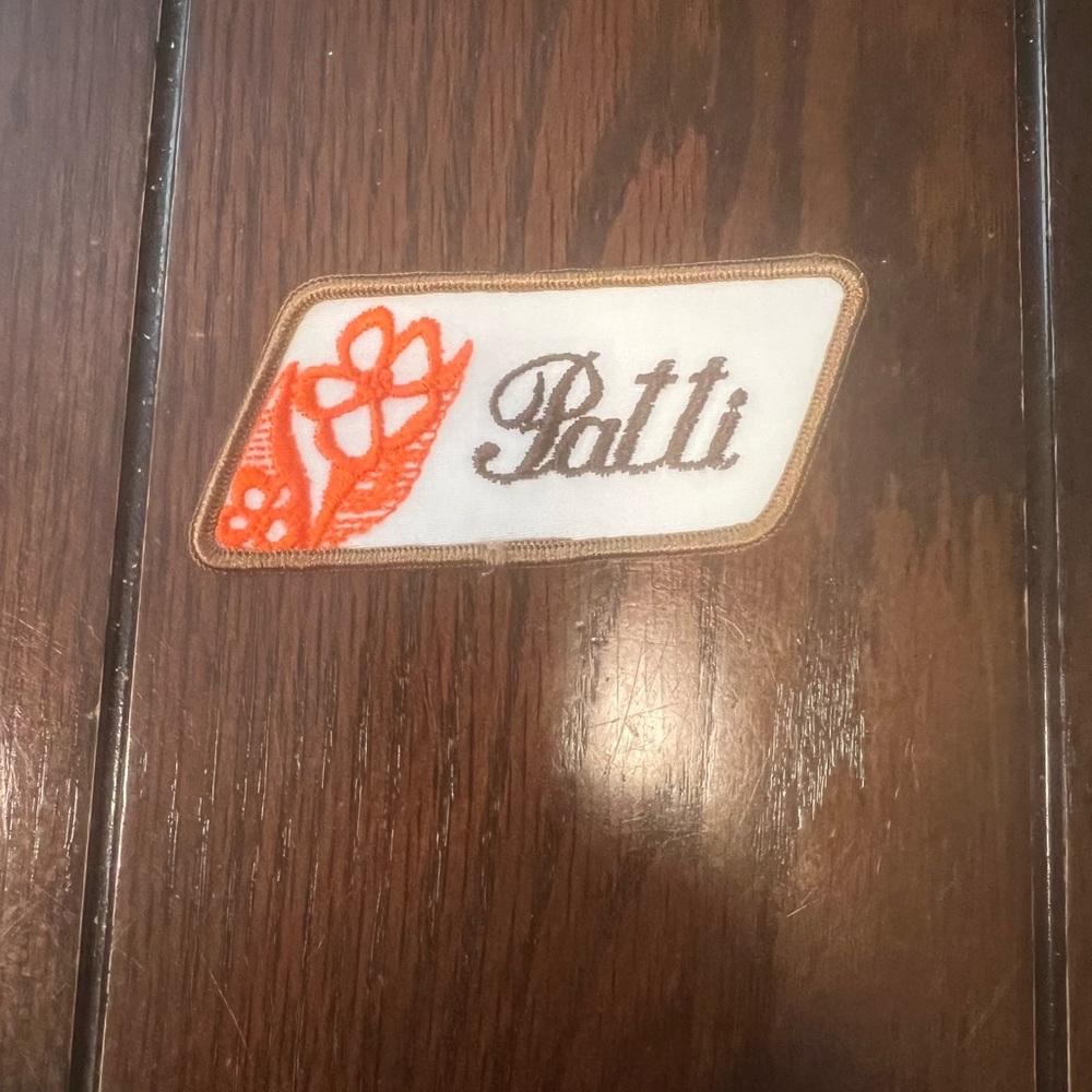 Vintage 1970’s Swiss Maid Quality Emblems Cursive Patti Patch